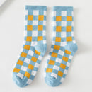 Socks Spring and Autumn ins pure cotton women&