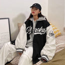 baseball uniform jackets for women 2021 spring and autumn new high-quality loose and thin couple retro clothes oversized jacket