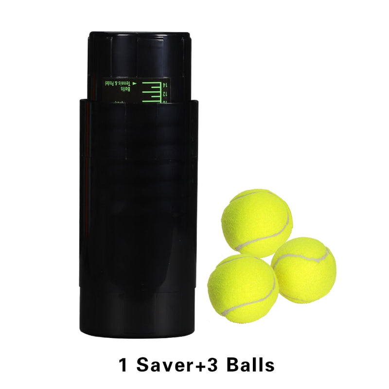 Tennis Ball Saver - Pressurized Tennis Ball Storage That Keeps Balls Bouncing Like New