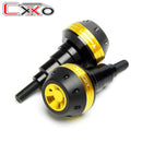 LOGOTIPO MT-07 Accesorios de motocicleta Almohadilla de protección contra caídas para Yamaha MT07 MT 07 FZ07 2014-2022 Marco Sliders Crash Protector