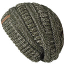 FURTALK Beanie Winter Hats for Women Knitted Slouchy Beanie Hat with Velvet Ladies Warm Winter Cap Korean Red Black Yellow Cap