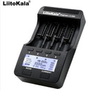 Liitokala Lii-500 LCD Battery Charger, Charging 18650 3.7V 18350 18500 16340 25500 10440 14500 26650 1.2V AA AAA NiMH Battery