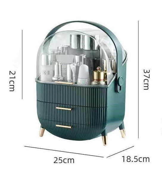 Makeup Organizer For Cosmetic Large Capacity Cosmetic Storage Box Organizer Desktop Jewelry Nail Polish Makeup Drawer Container