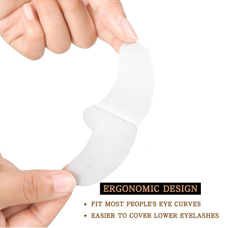 Almohadillas para debajo de los ojos de alta calidad, parches de papel para extensiones de pestañas, pegatinas para puntas de ojos, envolturas, herramientas de maquillaje, almohadillas baratas para debajo de los ojos