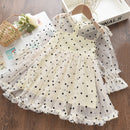 Bear Leader Girls Party Dresses New Summer Kids Sleeveless Polka Dots Children Princess Dress Bow Tie Kids Dress Vestidos 2 6Y