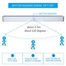 10/14/20/36 LEDs Long Strip Night Lamp Magnetic  PIR Motion Sensor Closet Light USB Rechargeable For Home Bedroom Stairs Kitchen