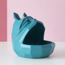 2020 New home storage box Dog cat modern figurine Candy Fruit key Desktop home decor storage container Home Office Storage box