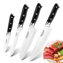 Japanese Kitchen Knives 8 inch Chef Knife Set Germany 1.4116 High Carbon Steel Santoku Fishing Sharp Cooking Knife Handmade