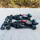Bburago 1:43 2021 F1 Mercedes-AMG W12 44 # Lewis Hamilton 77 # Valtteri Bottas Fórmula uno Simulación aleación súper juguete modelo de coche