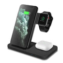 FDGAO 20W 3 in 1 Wireless Charger for Apple Watch 8 7 6 SE iPhone 14 13 12 11 Pro XS XR X 8 Samsung S23 S22 Fast Charging Stand