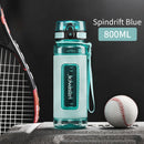 New 1.1L Water Bottle BPA Free Portable Leak-proof Shaker bottle Tritan Plastic Drinkware Outdoor Tour Gym