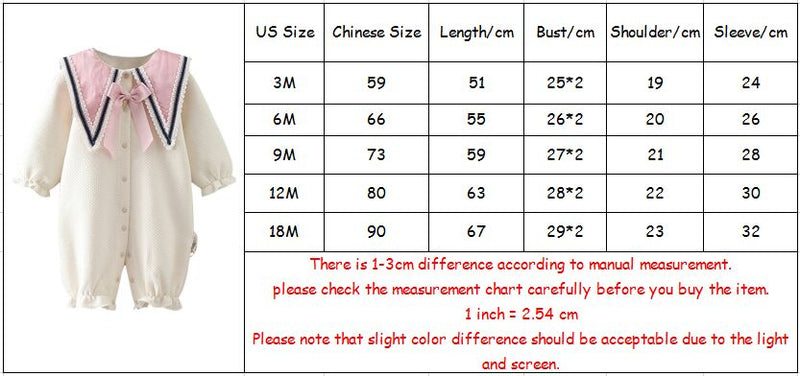 Winter Infant Baby Girls Rompers Suit Newborn Toddler Thick Girls Clothing Children Rompers 0-2Y