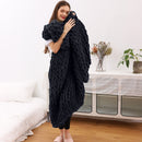 Nordic Photography Decorative Blanket Chenille Chunky Knitted Blanket Area Rug Mat Super Thick Soft Manual Weaving Blanket D30