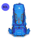 80L Tourist Rucksack Camping Hiking Military Backpack Ski Mountain Climbing Equipment Haversack Sportbag Molle Survival Backpack