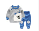 spring and autumn sweater suit, newborn cardigan jacket, baby knitwear 7