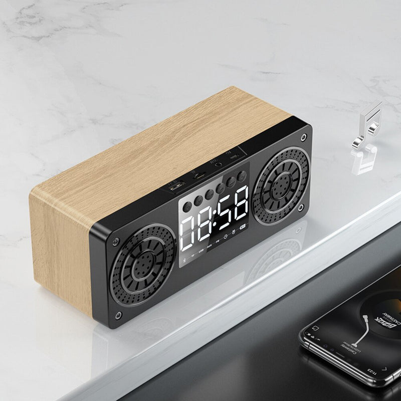 Altavoz Bluetooth Altavoz portátil para exteriores Mini altavoz inalámbrico Estéreo Música Surround Subwoofer Soporte FM Radio USB AUX TF