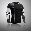 Conjunto de ropa interior térmica para correr para hombre, ropa interior de compresión deportiva, chándal para hombre, conjunto de capa Base para correr delgado para Fitness