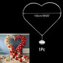 Plastic Balloon Arch Ring DIY Background Holder Circle Ballon Column Base Baby Shower Birthday Wedding Party Decor Bridal Shower