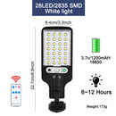 KSIJEH LED Solar Light Outdoor Solar Lamp Solar Powered Sunlight Waterproof PIR Motion Sensor Street Light For Garden Decoration