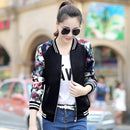 New 2022 Fashion Summer Bomber Print Jacket Women&