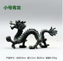 Feng Shui bronze dragon catching beads ornaments lucky home crafts decorative art