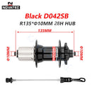 Novatec Hub D041SB D042SB Mountain Bike Disc Card Brake 28/32/36 Holes MTB Road Bicycle Bearing 36H Hubs 8/9/10/11/12 Speed