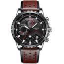 NIBOSI Herrenuhr Großes Zifferblatt Sportuhren Herrenmode Armeeuhr Herren Militäruhr Quarz Armbanduhr Relogio Masculino