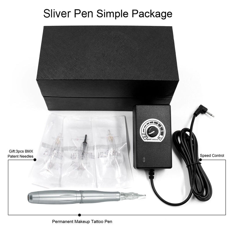 BMX Permanent Make-up Maschine Dermografo Micropigmentacion Gerät PMU Maschine für Augenbrauen Lippen Tattoo Pen Kit P300