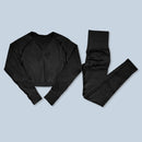 SVOKOR, conjunto de Yoga geométrico, traje deportivo transpirable para Fitness, Sujetador deportivo, mallas de gimnasio de cintura alta para mujer, pantalones de entrenamiento, ropa deportiva