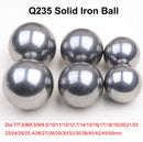 Q235 Solid Iron Ball Smooth Non-quenched Iron Beads Dia 7/7.5/8/8.5/9/9.5/10/11/12/12.7/14/15/16/17/18/19/20/21/22/23/24 - 50mm