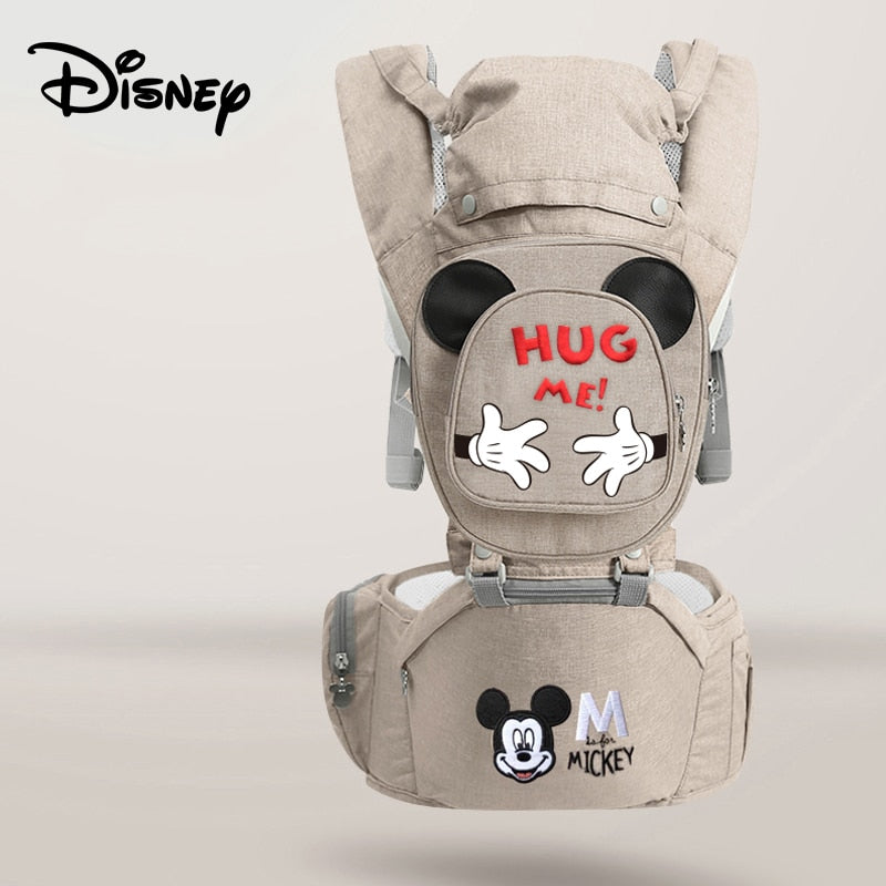 Disney Babytrage Babykissen vorne sitzend Känguru Baby Wickeltuch für Baby Reise Multifunktions Babytrage