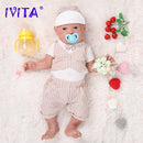 IVITA WB1513 59cm 5210g Original completo de silicona Reborn Baby Dolls ojos abiertos recién nacido vivo riendo bebés juguetes para niños regalo