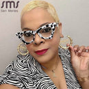 Gafas ópticas de ojo de gato a la moda para mujer, lentes recetados, monturas pequeñas, gafas transparentes para mujer, monturas para gafas