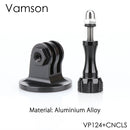 Vamson for GoPro Accessories Adapter Converter Mount Monopod Tripod Holder Case Adapter for Go Pro Hero 10 9 8 7 6 for yi VP101