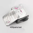 200/400Pairs Eyelash Extensions Hydrogel Patches Eyelashes Under Eye Pad Supplies Patches For Lash Extension Makeup Tool Sticker