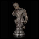 ArtsHom AH-056 estatua de música de bronce escultura accesorios para el hogar hombre Paly saxofón estatua escultura decorativa para el hogar