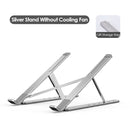 Foldable Laptop Stand With Cooling Fan Portable Heat Dissipation Cooler For MacBook Air Pro Desktop Stand Notebook Dell Holder
