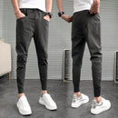 Hot Sale Summer Men Harem Pants Fashion 2022 Slim Fit Hip Hop Casual Pants Men All Match Streetwear Joggers Men Clothing 36-27