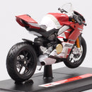 Maisto 1 18 Ducati Panigale V4 S GP Corse escala motocicleta modelo Diecast y vehículo de juguete X Diavel 1098s 848 EVO GP18 bicicleta de carreras