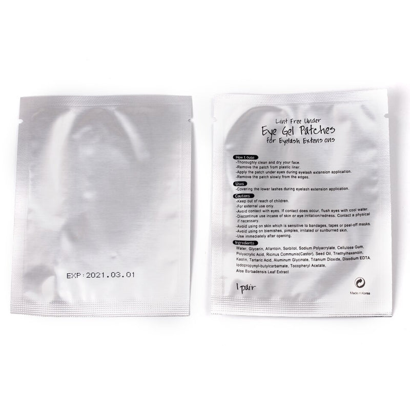 Almohadillas para debajo de los ojos de alta calidad, parches de papel para extensiones de pestañas, pegatinas para puntas de ojos, envolturas, herramientas de maquillaje, almohadillas baratas para debajo de los ojos