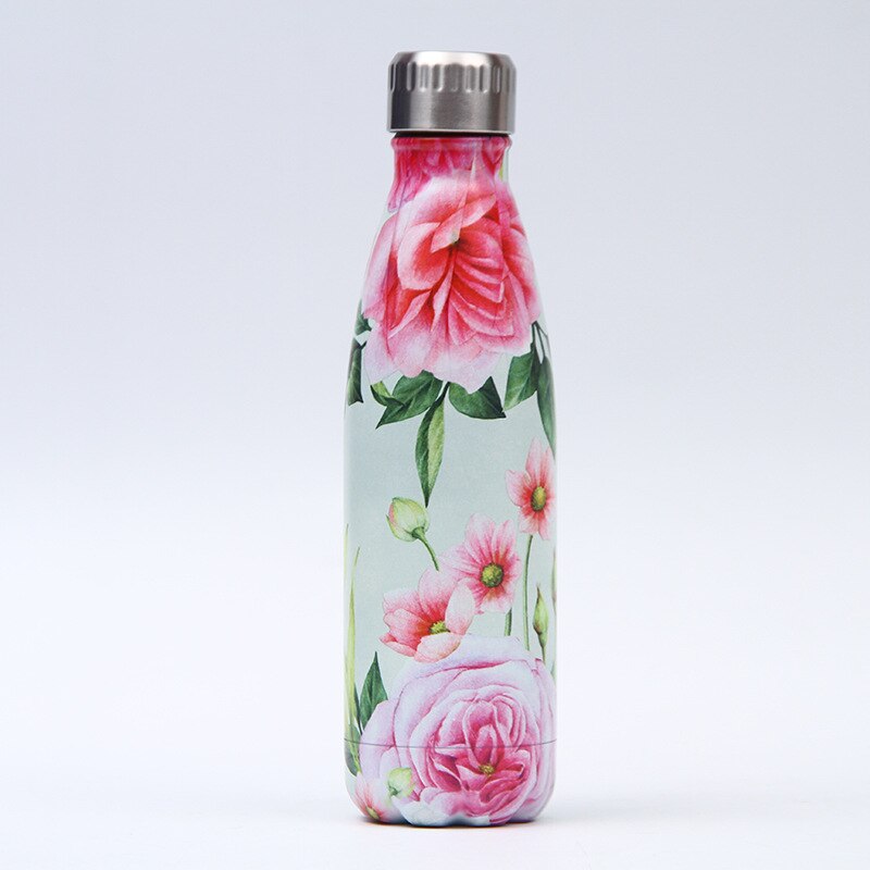 179-202 LOGO Custom Stainless Steel Water Bottle For Water Thermos Vacuum Insulated Cup DoubleWall Travel Drinkware Sports Flask