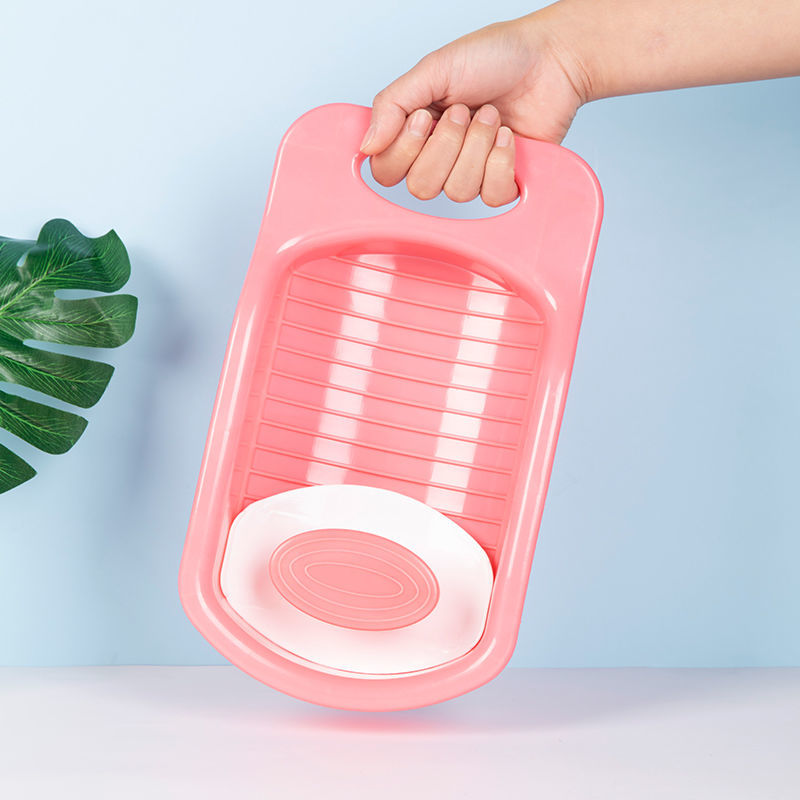 Portable Underwear Washboard Plastic All-in-one Washing Board Mini Socks Washboard Clothes Cleaning Tools Underwear Washboard