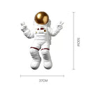 Nordic Modern Astronaut Miniature Figurines Resin Craft Home Fairy Garden Desk Decoration Furnishing Articles Room Accessories