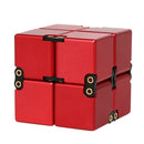 Aluminum Alloy Infinity Cube Fidget Cube Toy for Children Fidget Finger Anti Stress Killing Time Fidget Toys Infinite Cube