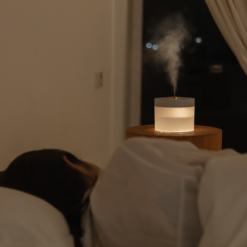 Wireless Air Humidifier Diffuser 780ML USB Portable Electric Humidifiers Rechargeable 2000mAh Battery Humidificador Mist Maker