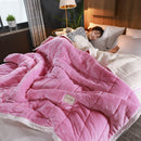 mmermind Super Warm Blanket 200x230cm Luxury Thick Blankets For Beds Fleece Blankets and Throws Winter Adult Bed Cover UX49#
