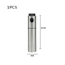 Botella de vinagre de aceite para hornear en la cocina, boquilla de acero inoxidable, botella de aceite de vidrio, barbacoa, botes de salsa, parrilla, rociador, herramienta de cocina