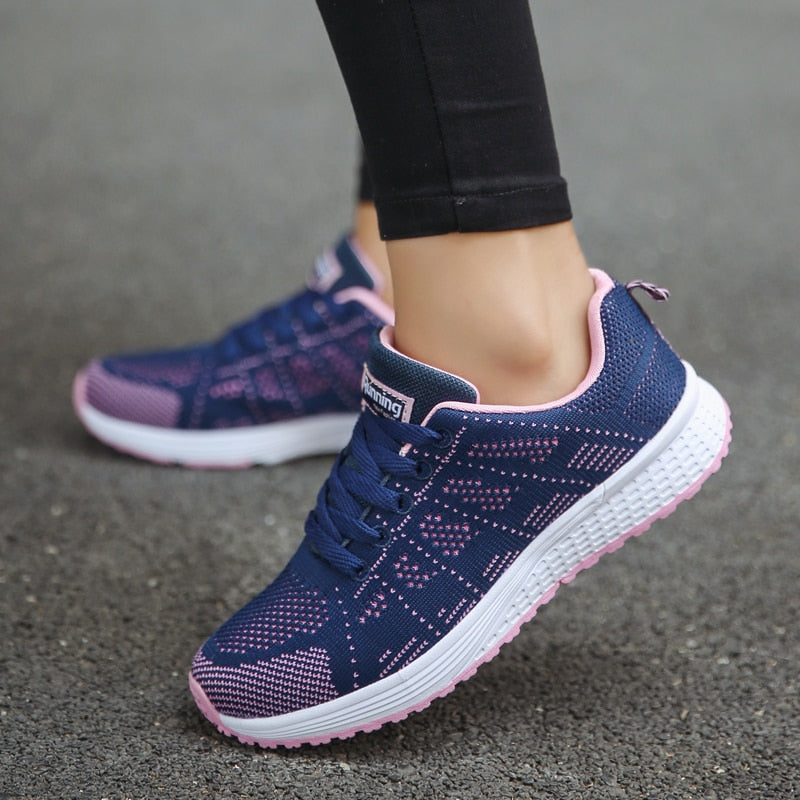 Fashion Women Sneakers Soft Women Vulcanize Sneakers Shoes Mesh Summer Sneakers Women Shoes Sneakers Shoes Woman Tenis Feminino