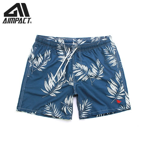 Tropical Summer Holiday Beach Swimming Short Trunks Fast Dry Men&