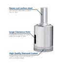 CMCP 10/15/18/28pcs Diamond Coated Drill Bit Set Tile Marble Glass Ceramic Hole Saw Drilling Bits For Power Tools 3mm-60mm